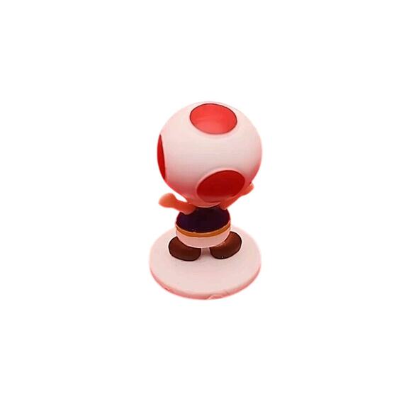 Toad Super Mario Bros Mascot Mini Figure Nintendo Japan E659 EUC - Picture 3 of 6